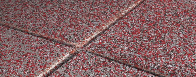 Tech Red Garage Floor Coating By Slide Lok Of Boston